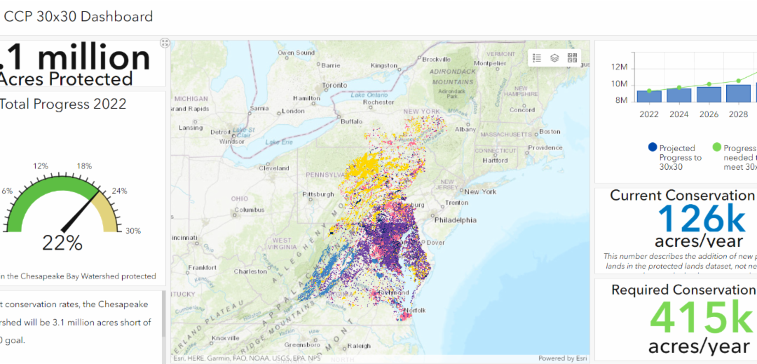 Charting Conservation: Navigating to 30×30 in the Chesapeake Bay Watershed